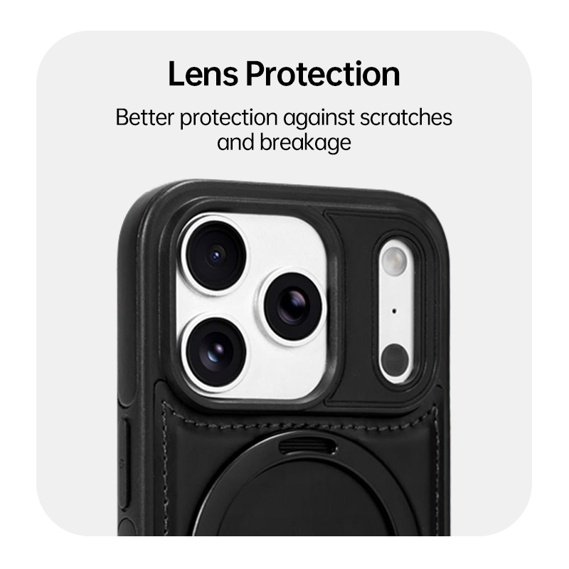 Premium Business Leather Magnetic Case for iPhone 17 Series