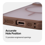 iPhone 17 Series Magnetic Frosted Case with Camera Lens Protection