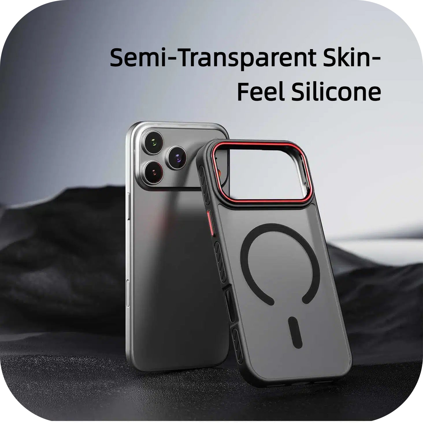 Skin-Feel Magnetic Phone Case for iPhone 17 Series