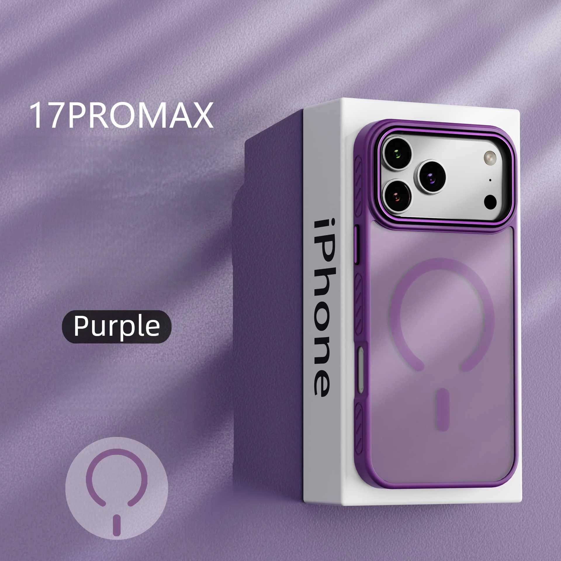 Skin-Feel Magnetic Phone Case for iPhone 17 Series