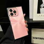 Square Aurora Shine Electroplated iPhone Case for iPhone 17 Series