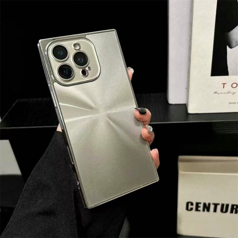 Square Aurora Shine Electroplated iPhone Case for iPhone 17 Series