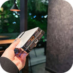 Ice Crystal Mirror Glass Case for iPhone 17 Series | Sleek Protective Cover