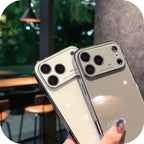 Ice Crystal Mirror Glass Case for iPhone 17 Series | Sleek Protective Cover