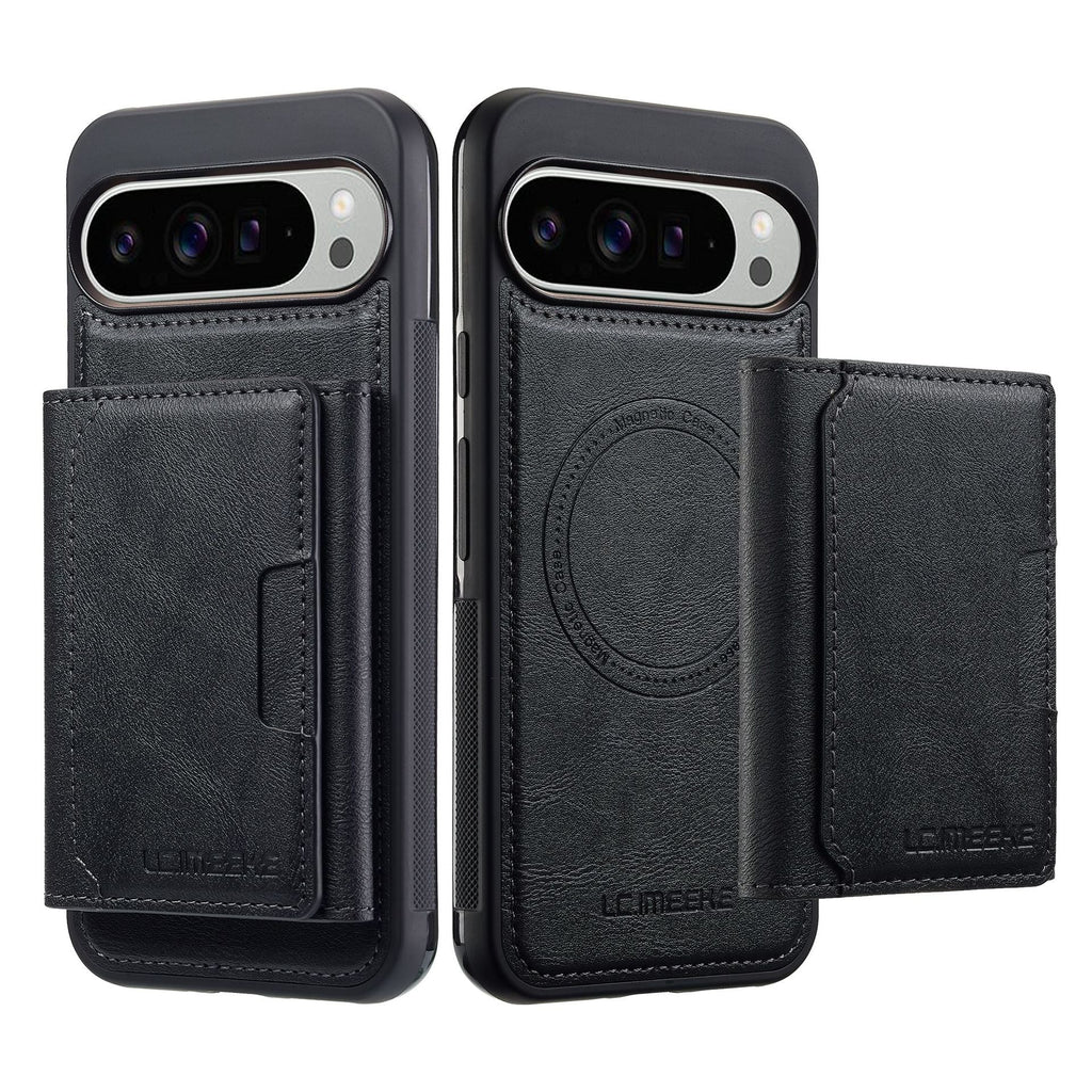 Anti-theft Magnetic Card Holder Stand Business Protective Case