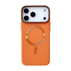 iPhone 17 Series Skin-Feel Magnetic Case with Built-in Lens Holder & Drop Protection