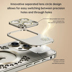 Spring Buckle Aromatherapy Lens Film Hollow Heat Dissipation Metal Shell