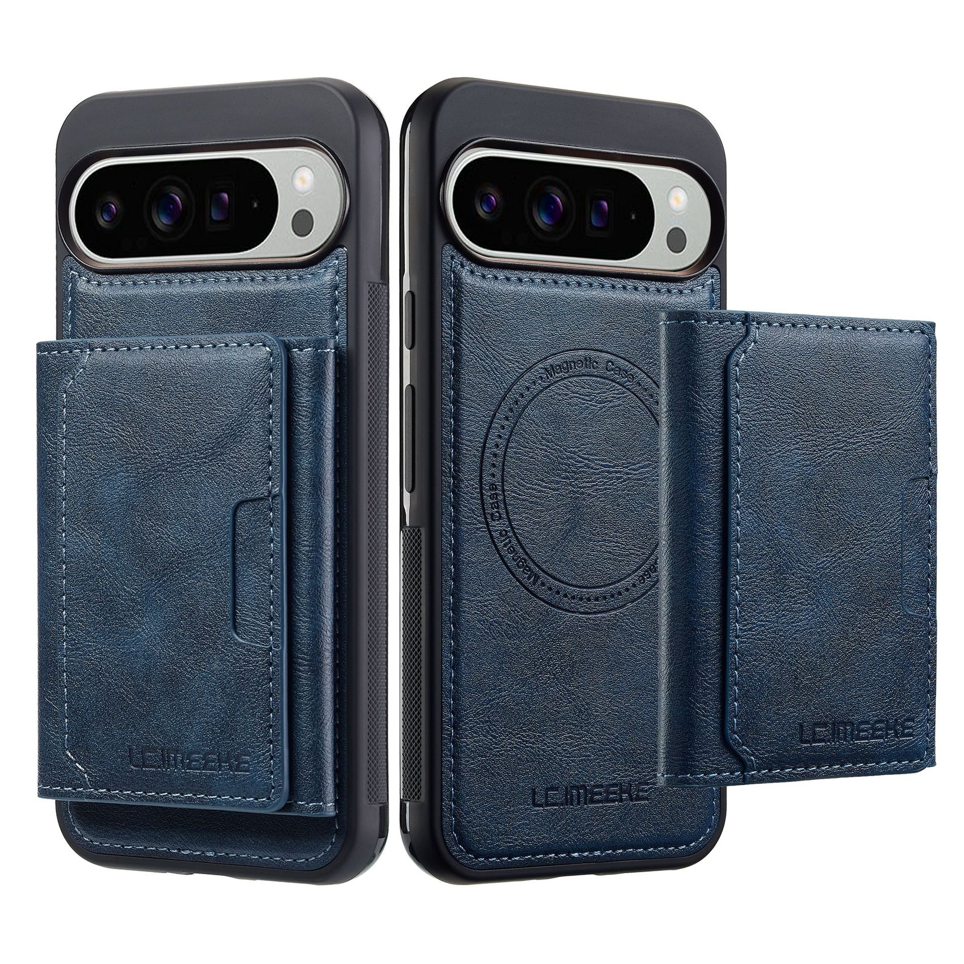 Anti-theft Magnetic Card Holder Stand Business Protective Case