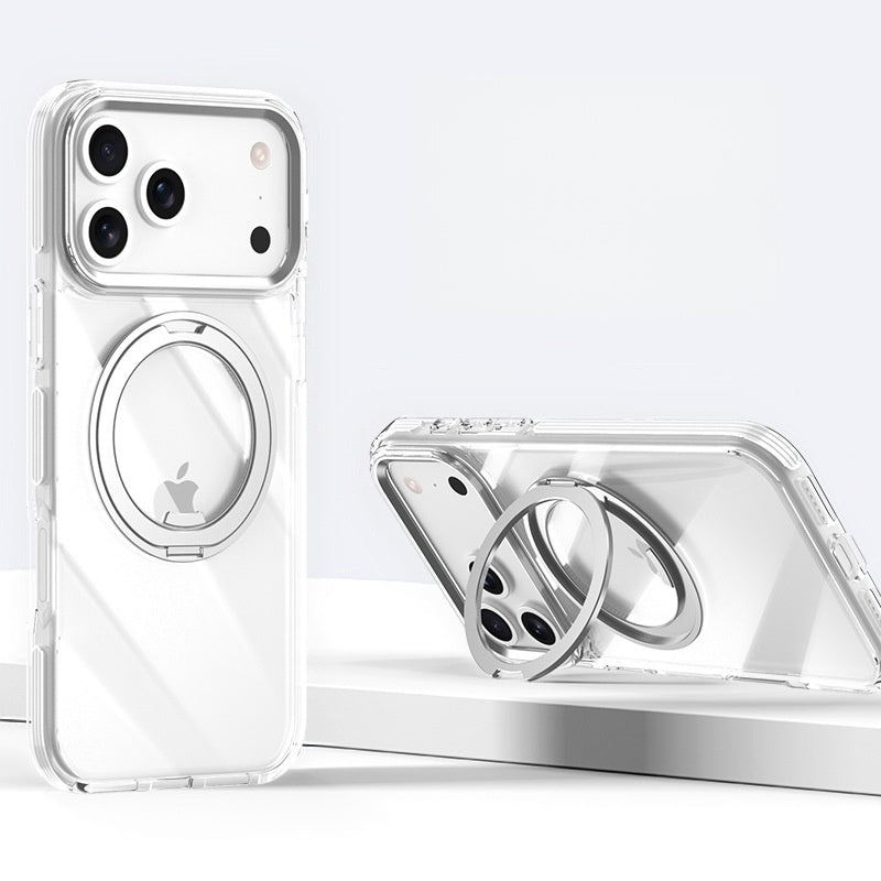 iPhone 17 Series Magnetic 360° Rotating Stand Protective Case