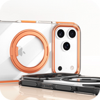 iPhone 17 Series Magnetic 360° Rotating Stand Protective Case