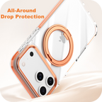 iPhone 17 Series Magnetic 360° Rotating Stand Protective Case