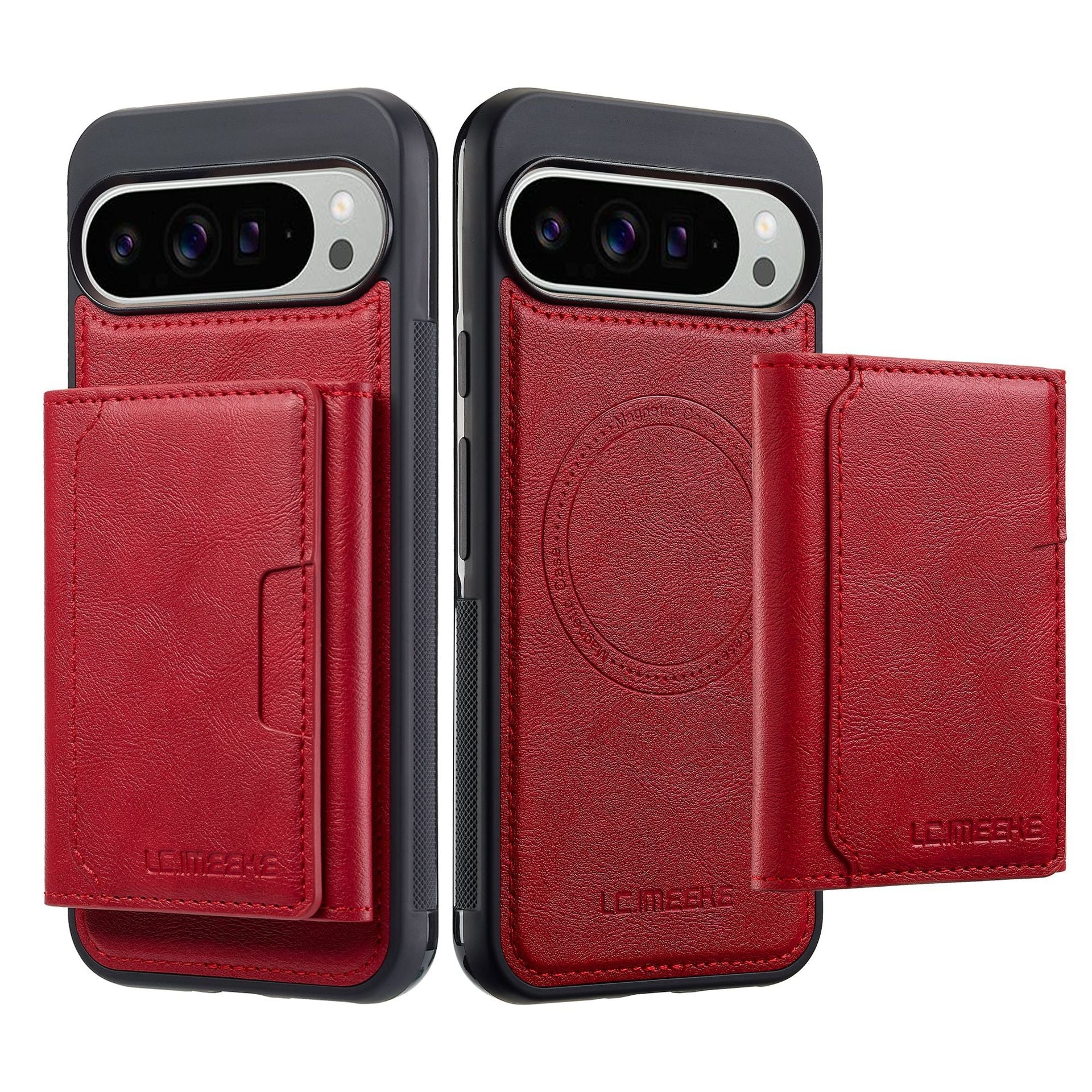 Anti-theft Magnetic Card Holder Stand Business Protective Case