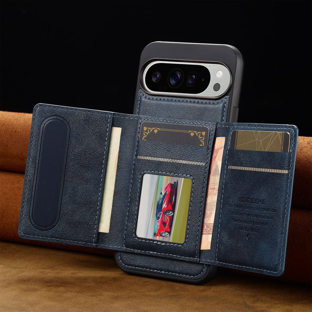 Anti-theft Magnetic Card Holder Stand Business Protective Case