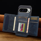 Anti-theft Magnetic Card Holder Stand Business Protective Case