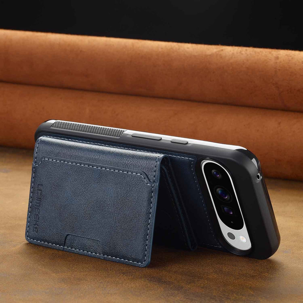 Anti-theft Magnetic Card Holder Stand Business Protective Case