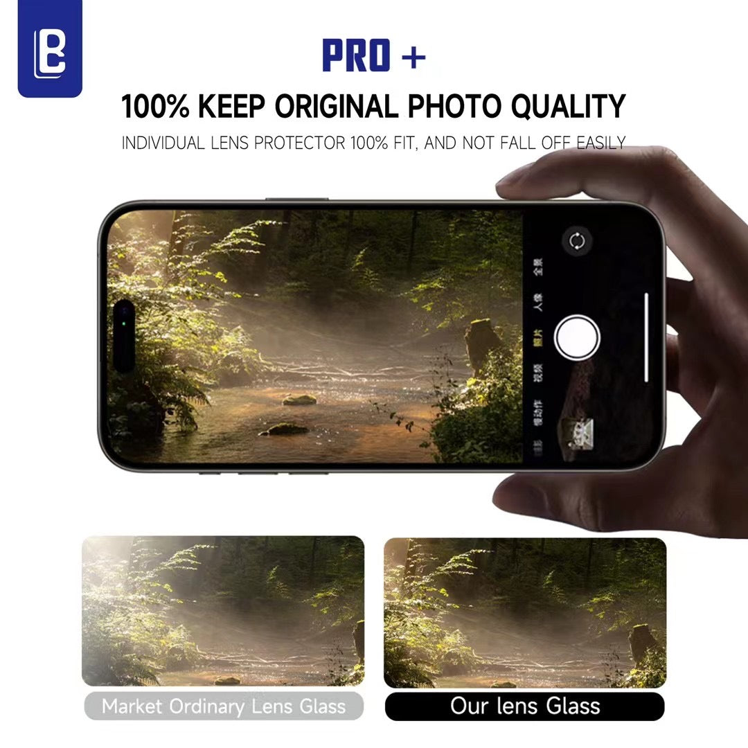 iPhone 15 Series Sapphire Crystal PVD Stainless Camera Ring