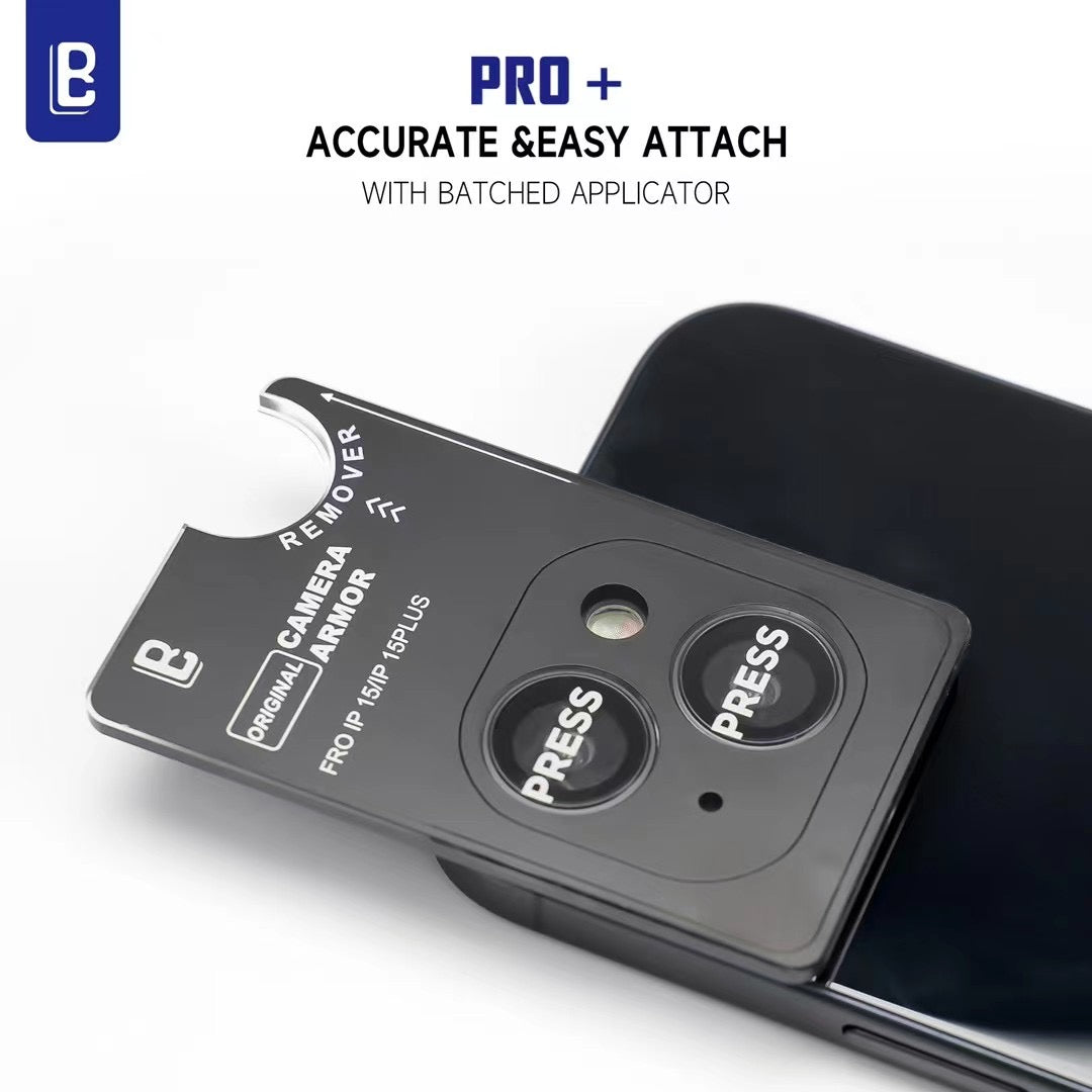 iPhone 15 Series Sapphire Crystal PVD Stainless Camera Ring