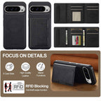 Anti-theft Magnetic Card Holder Stand Business Protective Case