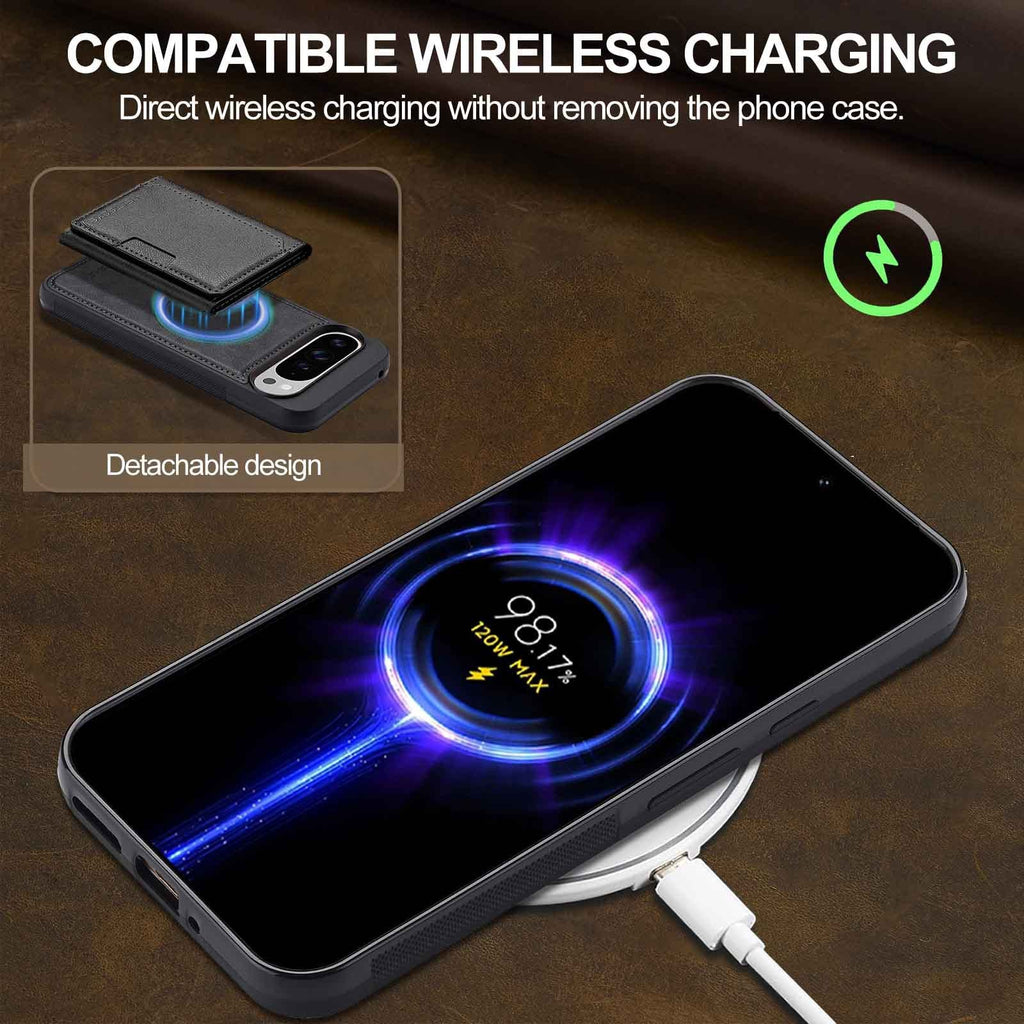 Anti-theft Magnetic Card Holder Stand Business Protective Case