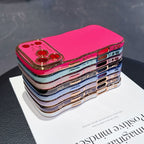 iPhone 17 Pro Max Electroplated Large Window Wave Design Protective Case