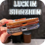 iPhone 17 Series Luxury Bling Square Diamond Protective Case