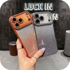 iPhone 17 Series Luxury Bling Square Diamond Protective Case