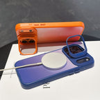 iPhone 17 Series Magnetic Case with Gradient Lens Mount Protection