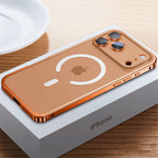 New iPhone 17 Series|Seahorse Buckle Metal Frame Anti-drop Lens Protective Case