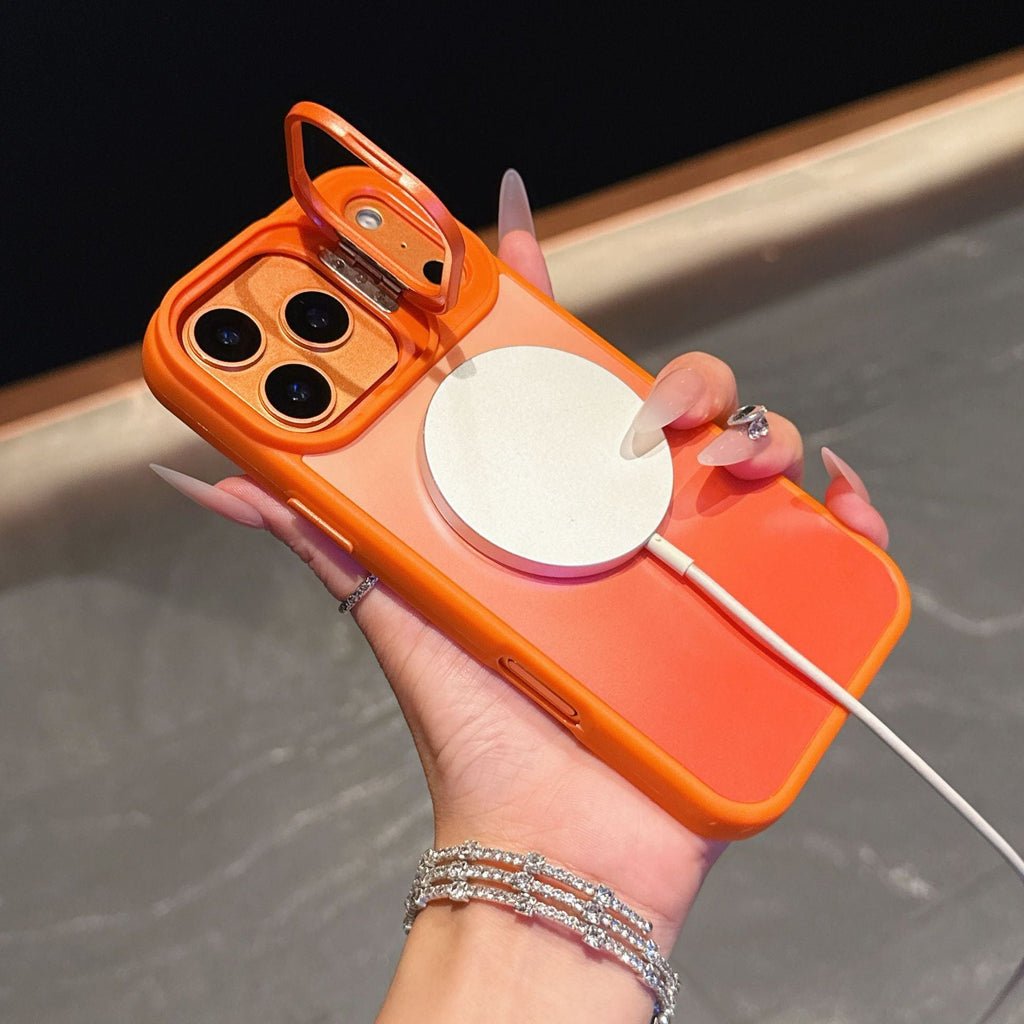iPhone 17 Series Magnetic Case with Gradient Lens Mount Protection