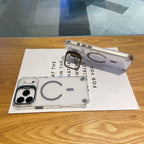 Transparent Magnetic Airbag Case for iPhone 17 Pro Max / 16 / 15 Series