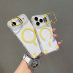 Transparent Magnetic Airbag Case for iPhone 17 Pro Max / 16 / 15 Series