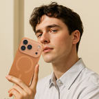 Matte AG Large Window Magnetic Case for iPhone 17 Series – Shockproof, Slim & Anti-Fingerprint Design