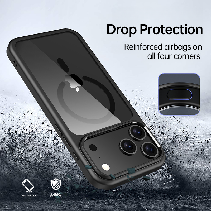 Magnetic iPhone 17 Pro Max Case – Anti-Fall, All-Inclusive Protection