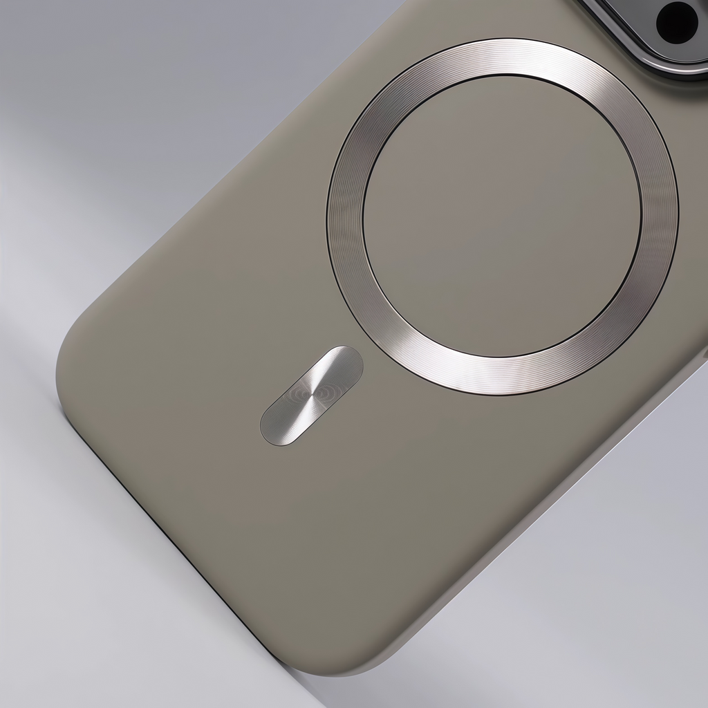 iPhone 17 Series Skin-Feel Magnetic Case with Built-in Lens Holder & Drop Protection