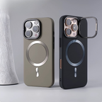 iPhone 17 Series Skin-Feel Magnetic Case with Built-in Lens Holder & Drop Protection