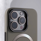 iPhone 17 Series Skin-Feel Magnetic Case with Built-in Lens Holder & Drop Protection