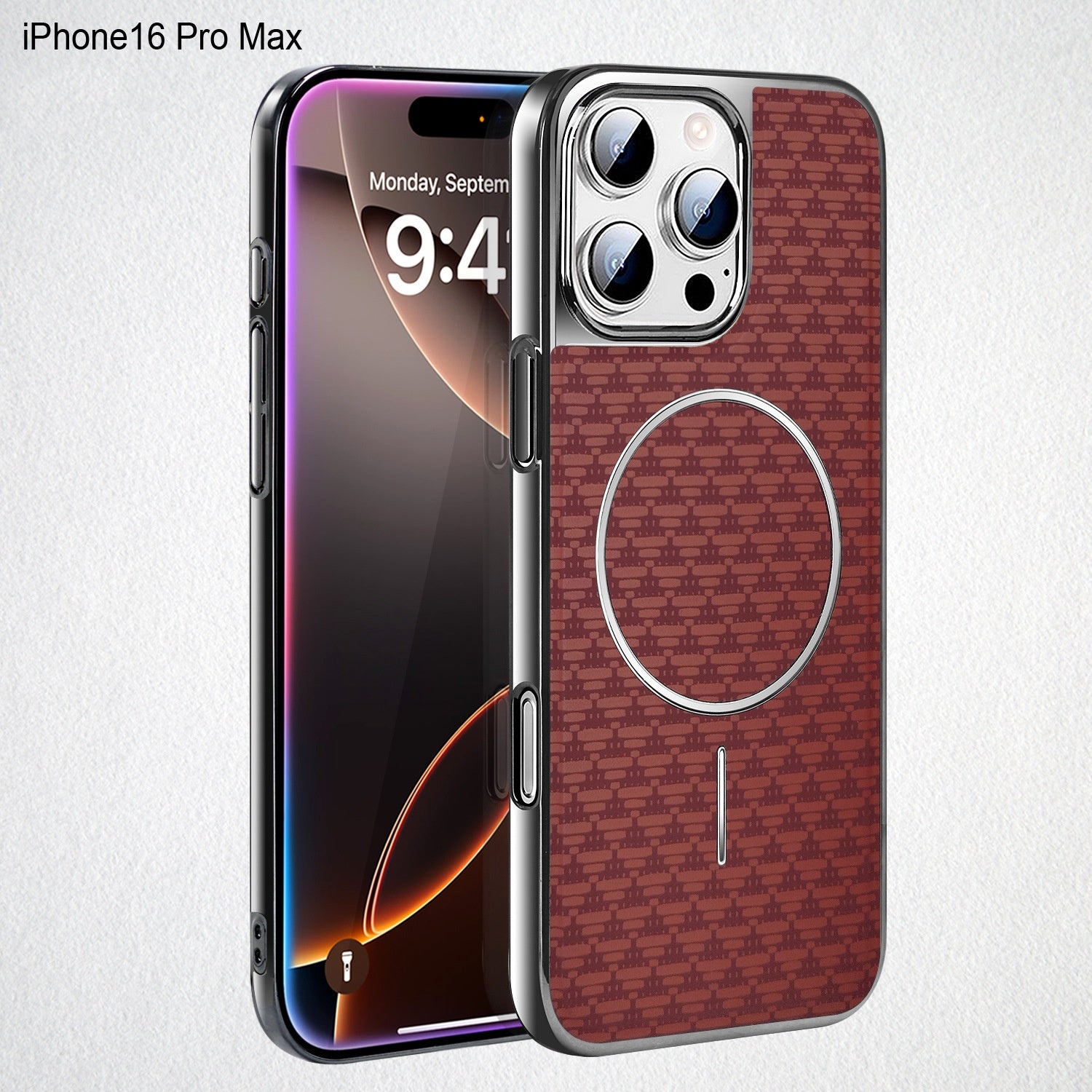 Electroplating Leather Mobile Phone Case