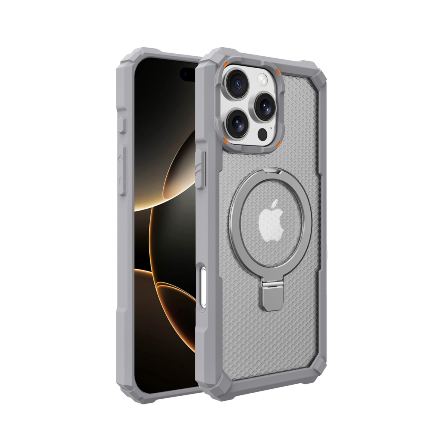 New Four-corner Anti-fall And Heat Dissipation Bracket Magnetic Mobile Phone Case