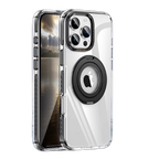 Two-color transparent magnetic rotating bracket first shell