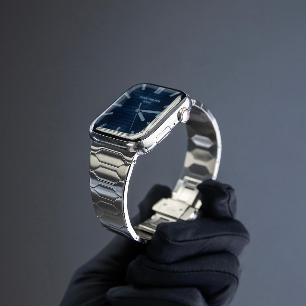 Luxe Stainless Steel Band For Apple Watch