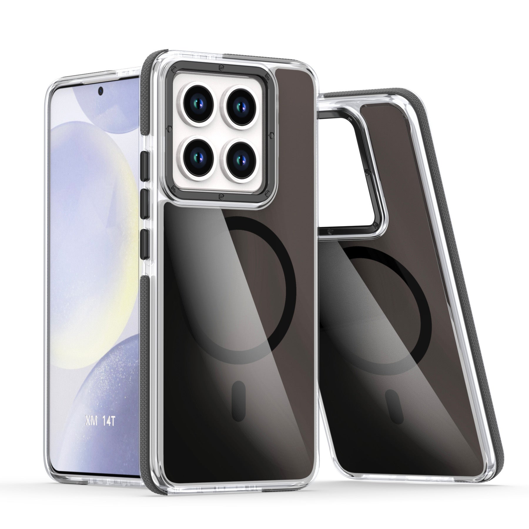 Anti-collision Colorful Magnetic Mobile Phone Case