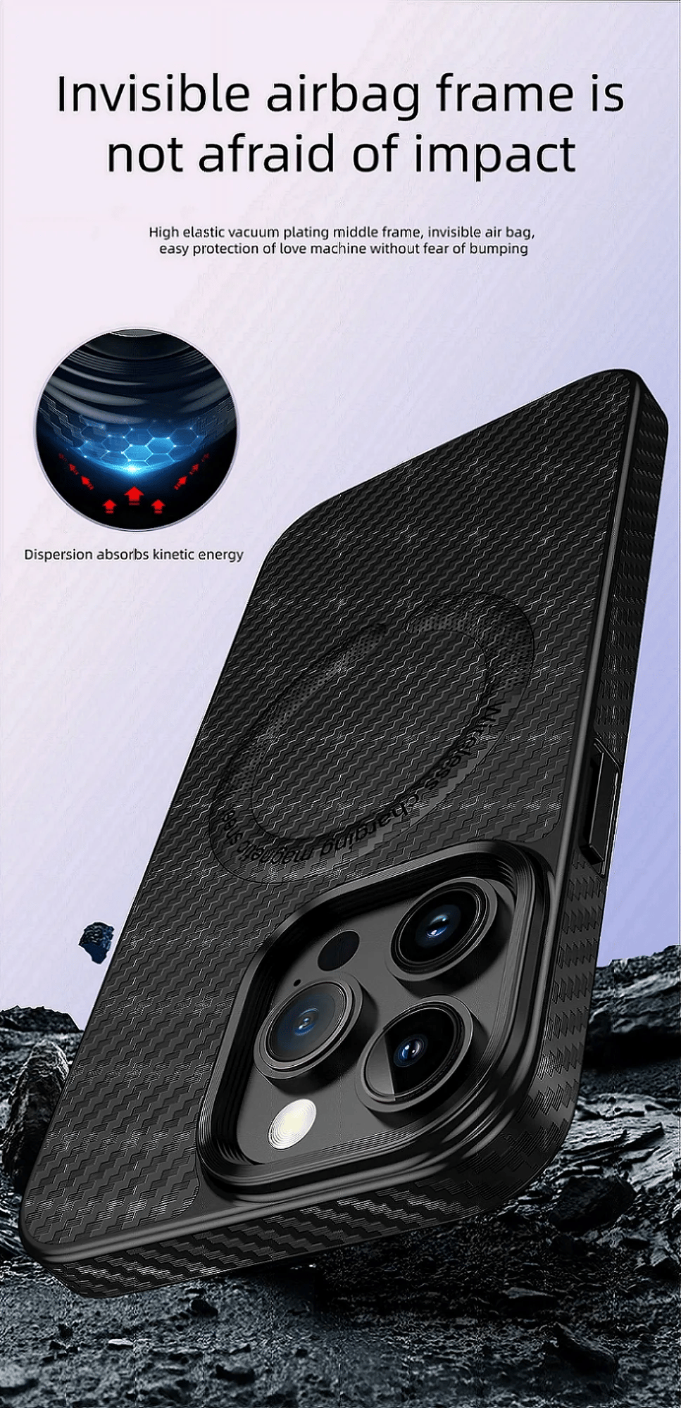 Business Leather Magnetic Phone Case