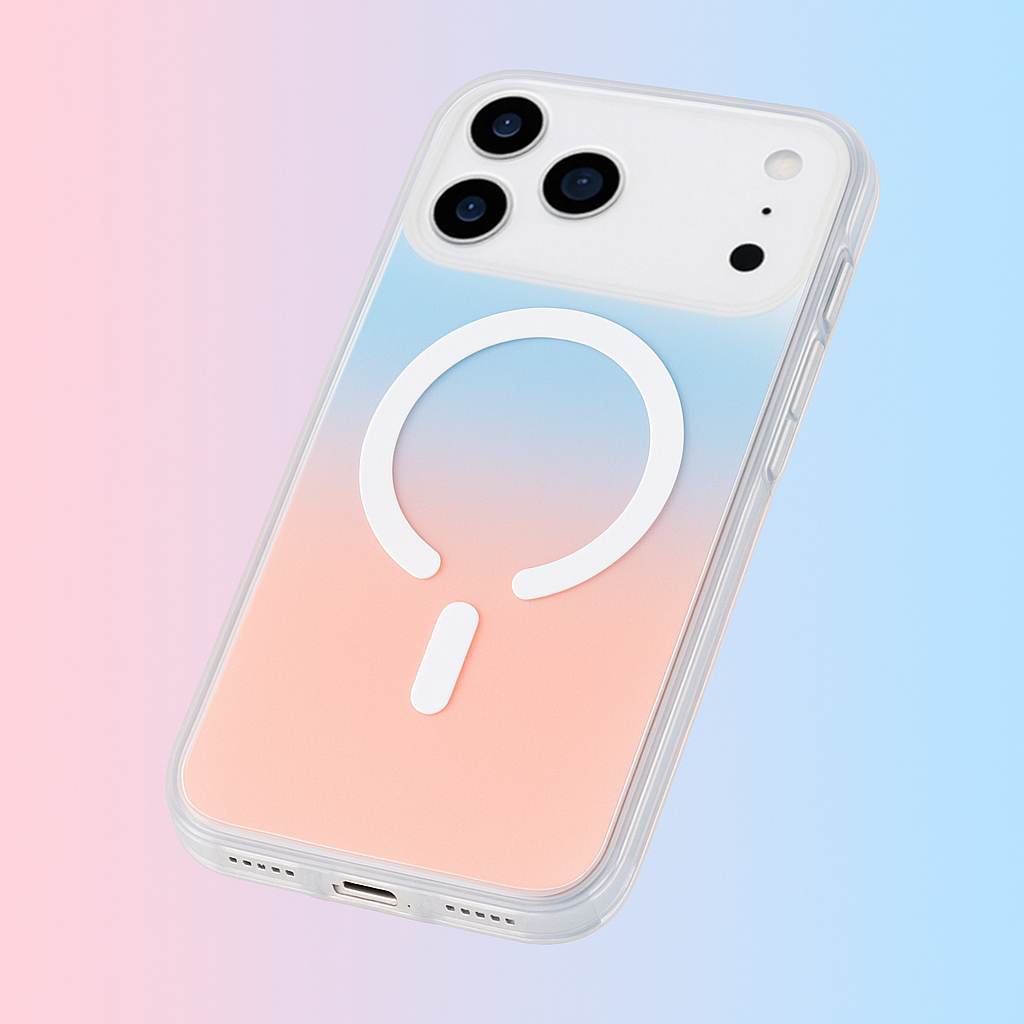 s New iPhone 17 Series|Laser Gradient Frosted Phone Case