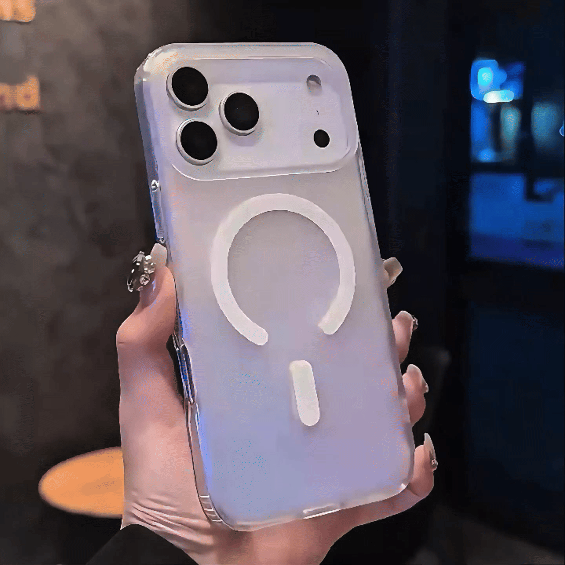 s New iPhone 17 Series|Laser Gradient Frosted Phone Case