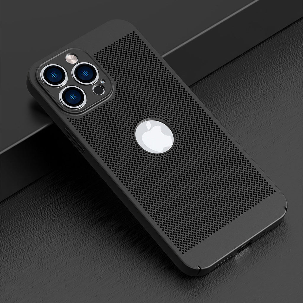??Fully enclosed grid heat dissipation magnetic phone case