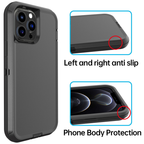 Triple Drop-proof Two-tone Phone Case