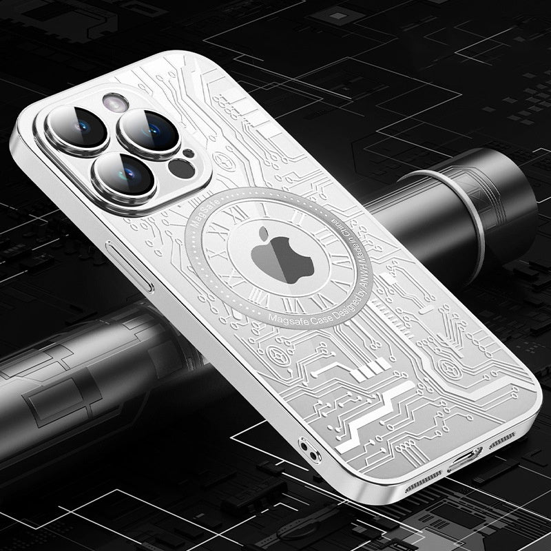 Circuit Pattern Magnetic Phone Case