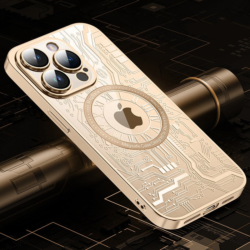 Circuit Pattern Magnetic Phone Case