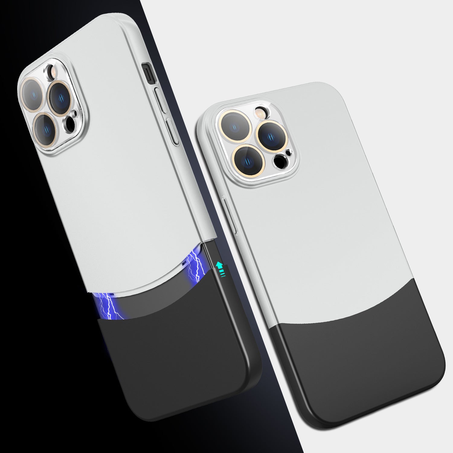 Contrast Color Stitching Anti-fall Mobile Phone Case