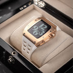 45MM Sports Edition Luxury iWatch Case: Rose Gold